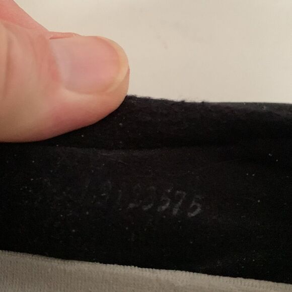 SAS Chrissy Gray Brushed Leather Slip-On Comfort Flat Loafer Size 9.5M - Picture 9 of 9